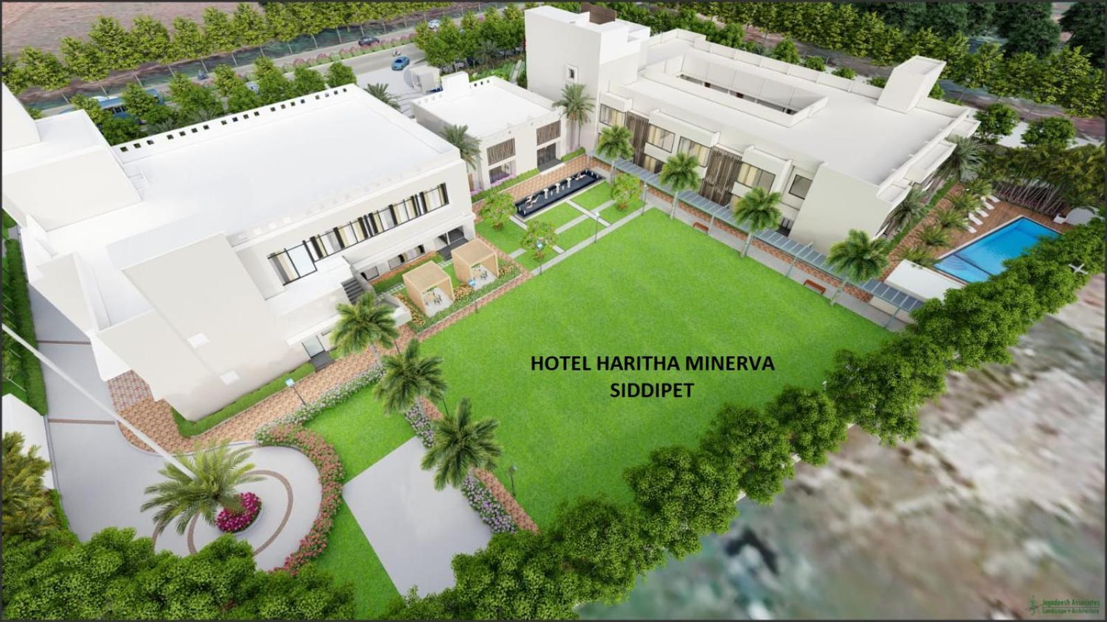 Hotel Haritha Minerva Siddipet Exteriör bild